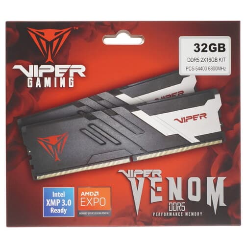 Patriot Memory Оперативная память Patriot Viper Venom [PVV532G680C34K] 32 ГБ, фото 4