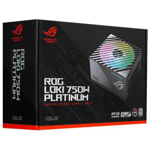 Блок питания ASUS ROG LOKI 750W Platinum [90YE00N4-B0NA00] серый, черный thumb 9