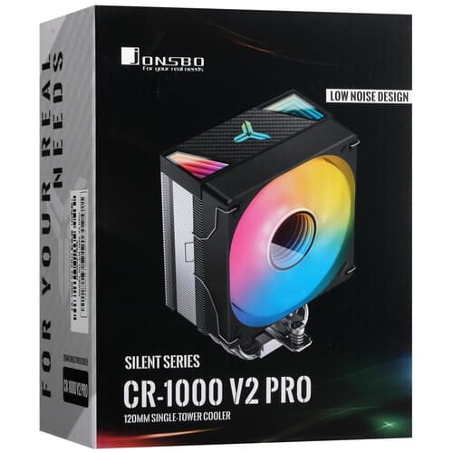 JONSBO Кулер для процессора JONSBO CR-1000 V2 PRO Color [CR-1000 V2 PRO Color White] белый, фото 12