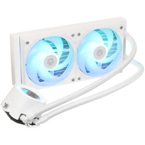 Система охлаждения ID-COOLING FX240 LCD  белая thumb 2