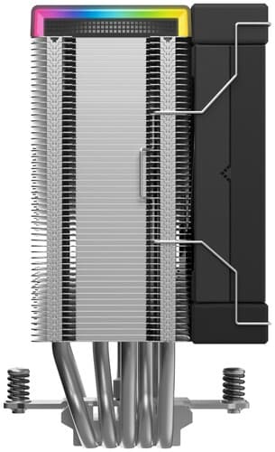 DEEPCOOL Кулер для процессора DEEPCOOL AK500S DIGITAL SE [R-AK500S-BKADMN-GJD] черный, фото 3