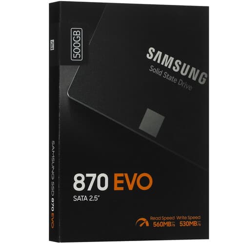 Samsung 500 ГБ 2.5" SATA накопитель Samsung 870 EVO [MZ-77E500B/KR], фото 6