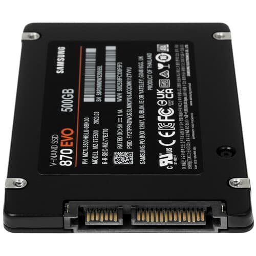 Samsung 500 ГБ 2.5" SATA накопитель Samsung 870 EVO [MZ-77E500B/KR], фото 3