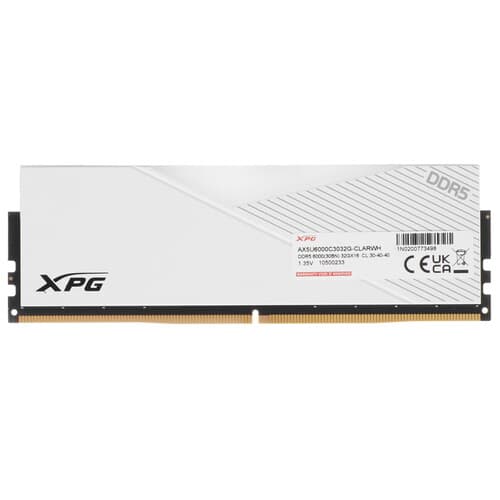 XPG (ADATA) Оперативная память ADATA XPG Lancer RGB [AX5U6000C3032G-CLARWH] 32 ГБ, фото 3