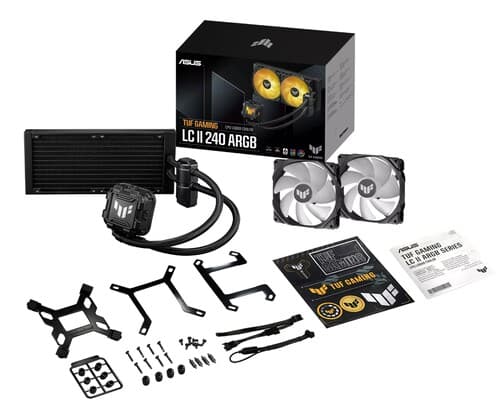 ASUS Система охлаждения ASUS TUF GAMING LC II 240 ARGB черная, фото 6