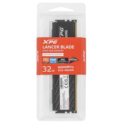 XPG (ADATA) Оперативная память ADATA XPG Lancer Blade RGB [AX5U6000C3032G-SLABRBK] 32 ГБ, фото 4