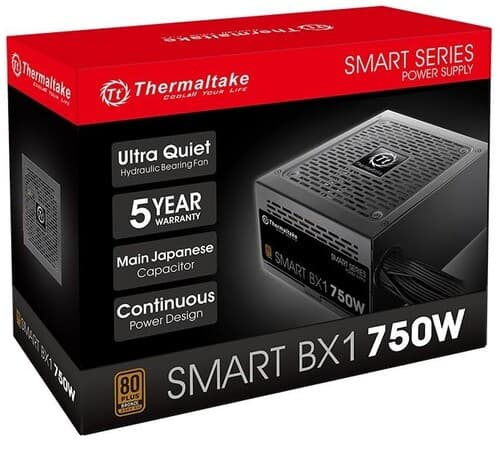 Блок питания Thermaltake Smart BX1 750W [PS-SPD-0750NNSABE-1] черный thumb 13