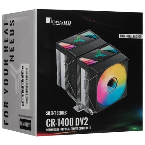 JONSBO Кулер для процессора JONSBO CR-1400 DV2 White [CR-1400DV2White] белый, фото 11