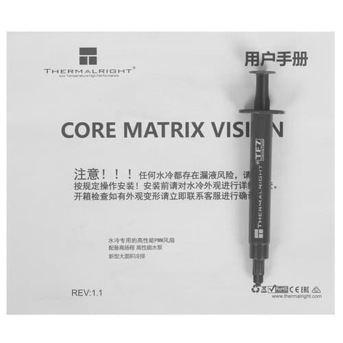 Система охлаждения Thermalright Core Matrix 240 Vision Argb черная thumb 10