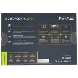 KFA2 Видеокарта KFA2 GeForce RTX 5070 Ti ROCK(X) OC 3FAN RGB Black [57IZN6MDBUEK], фото 12