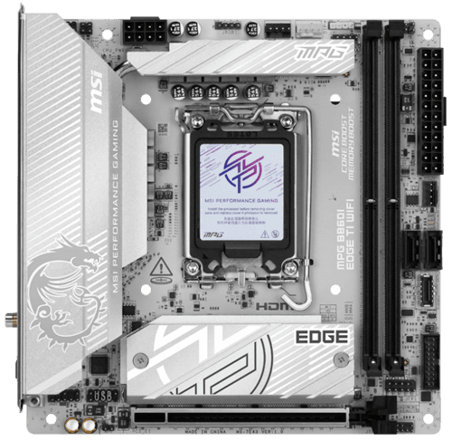 Материнская плата MSI MPG B860I EDGE TI WIFI thumb 11