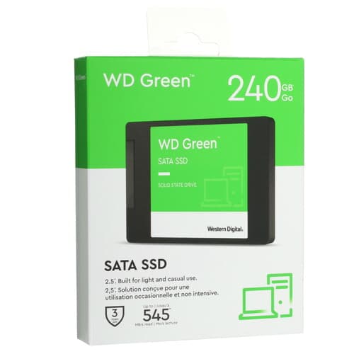 Western Digital 240 ГБ 2.5" SATA накопитель WD Green [WDS240G3G0A], фото 6