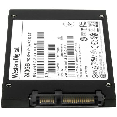 Western Digital 240 ГБ 2.5" SATA накопитель WD Green [WDS240G3G0A], фото 3
