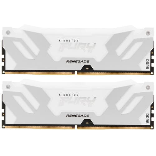 Kingston FURY Оперативная память Kingston Fury Renegade White RGB [KF564C32RWAK2-32] 32 ГБ, фото 2