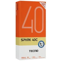 Tecno 6.67" Смартфон Tecno SPARK 40C 128 ГБ черный, фото 12
