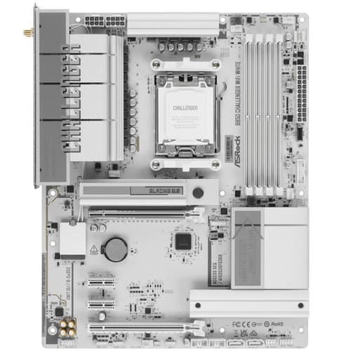 Материнская плата ASRock B850 Challenger WiFi White thumb 1
