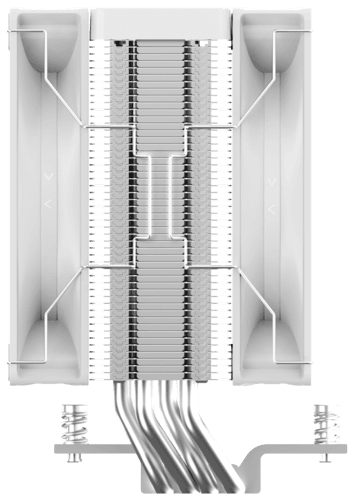 Ocypus Кулер для процессора Ocypus Delta A40 Elite Dual Fan [Delta-A40-WH2NNWN00X-GL] белый, фото 4