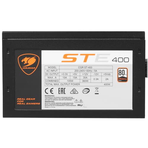 Блок питания Cougar STE 400W V2 [CGR ST-400] черный thumb 4