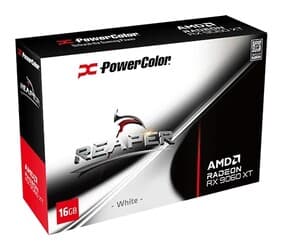 PowerColor Видеокарта PowerColor AMD Radeon RX 9060 XT Reaper White [RX9060XT 16G-A/WHITE], фото 15