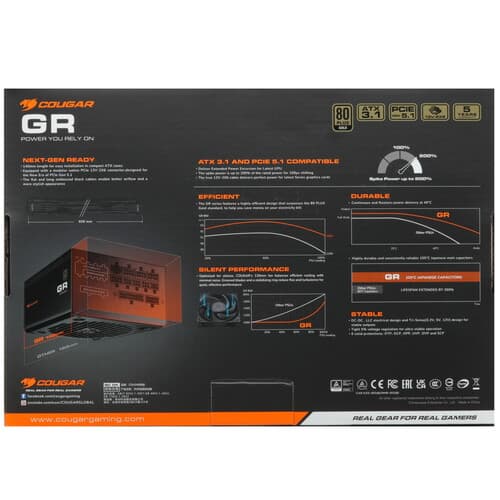 Блок питания Cougar GR 850 [31GR085.6433P] черный thumb 8