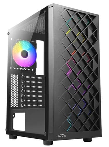 Корпус AZZA SPECTRA [CSAZ-280B SPECTRA] черный thumb 1