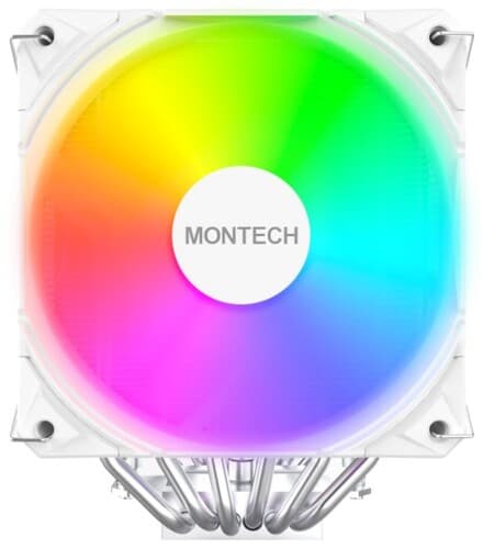 Montech Кулер для процессора MONTECH NX600 ARGB [NX600 ARGB (W)] белый, фото 12