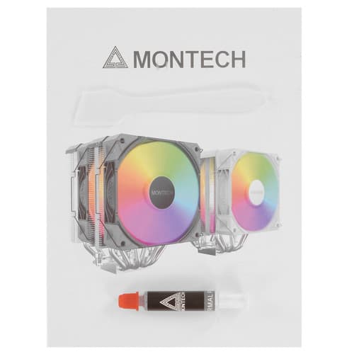 Montech Кулер для процессора MONTECH NX600 ARGB [NX600 ARGB (W)] белый, фото 10