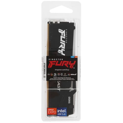 Kingston FURY Оперативная память Kingston FURY Beast Black RGB [KF560C30BBEA-32] 32 ГБ, фото 3