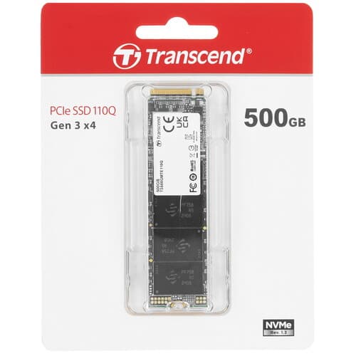 500 ГБ M.2 NVMe накопитель Transcend 110Q [TS500GMTE110Q] thumb 1