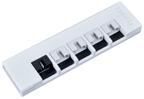 Блок питания LIAN LI RS GOLD 1200 [G9P.RS1200G.WH00.RU] белый thumb 5