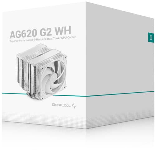 DEEPCOOL Кулер для процессора DEEPCOOL AG620 G2 [R-AG620-WHNPMG2-G] белый, фото 9