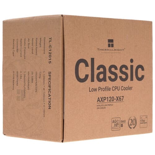 Thermalright Кулер для процессора Thermalright AXP120-X67 [AXP120-X67] серый, фото 9