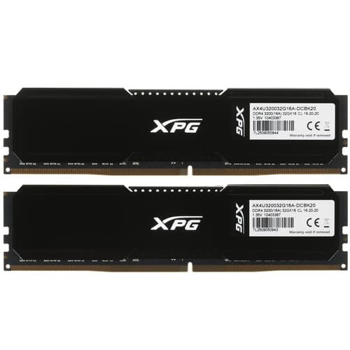 XPG (ADATA) Оперативная память ADATA XPG GAMMIX D20 [AX4U320032G16A-DCBK20] 64 ГБ, фото 2