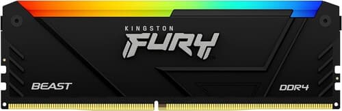 Kingston FURY Оперативная память Kingston FURY Beast Black RGB [KF432C16BB2A/8] 8 ГБ
