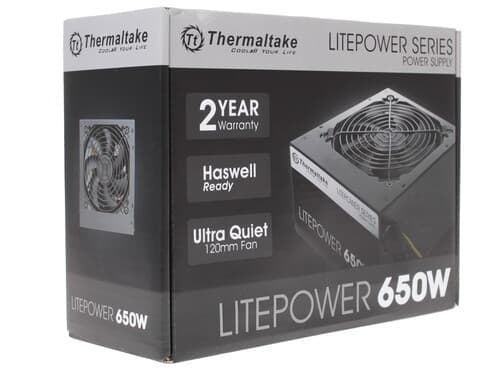 Блок питания Thermaltake Litepower 650W [LTP-0650P-2] черный thumb 8