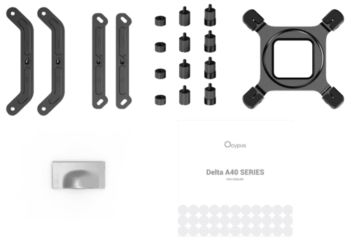 Ocypus Кулер для процессора Ocypus Delta A40 Elite BK [Delta-A40-BK1NNWN00E-GL] черный, фото 20