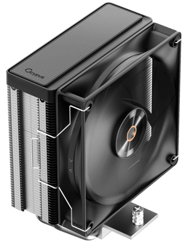 Ocypus Кулер для процессора Ocypus Delta A40 Elite BK [Delta-A40-BK1NNWN00E-GL] черный, фото 12