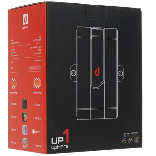 upHere Кулер для процессора upHere UP1TC6  белый, фото 9