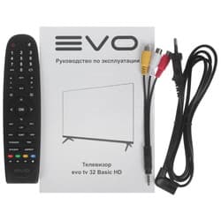 EVO TV 32" (80 см) Телевизор EVO TV 32 BASIC HD черный, фото 12
