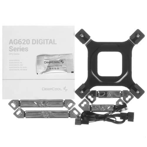 Кулер для процессора DEEPCOOL AG620 DIGITAL [R-AG620-BKNDMN-G-1] черный thumb 10