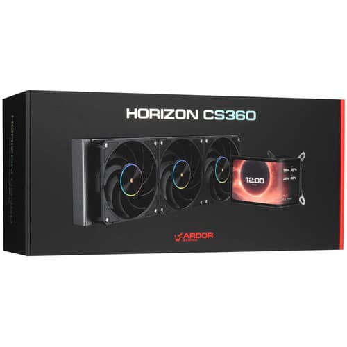 ARDOR GAMING Система охлаждения ARDOR GAMING Horizon CS360 черная, фото 14