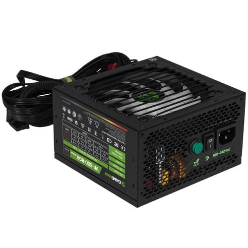 Блок питания GameMax VP-600 Modular RGB [VP-600-M-RGB] черный thumb 2