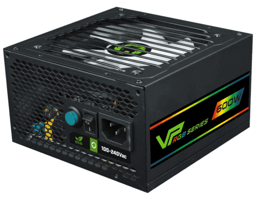 Блок питания GameMax VP-600 Modular RGB [VP-600-M-RGB] черный thumb 11