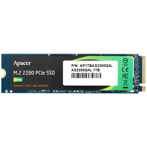 1000 ГБ M.2 NVMe накопитель Apacer AS2280Q4L [AP1TBAS2280Q4L-1] thumb 1