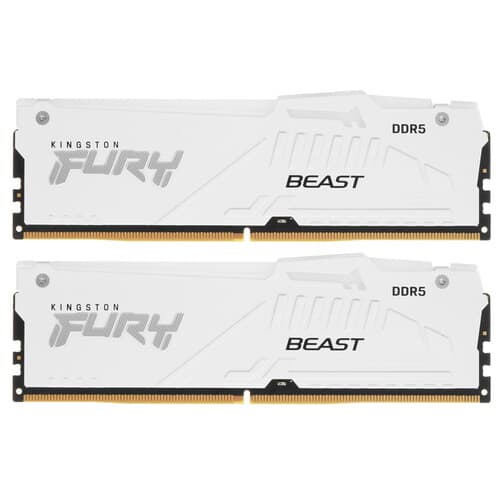 Kingston FURY Оперативная память Kingston FURY Beast White RGB [KF552C40BWAK2-64] 64 ГБ, фото 2