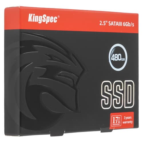KingSpec 480 ГБ 2.5" SATA накопитель KingSpec P4-480, фото 5