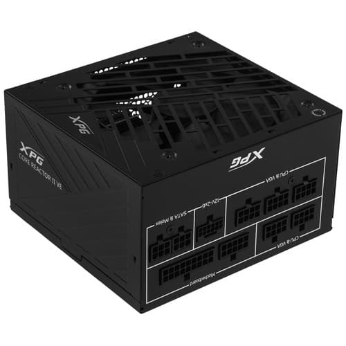 Блок питания ADATA XPG CORE REACTOR II VE 850W [COREREACTORIIVE850G-BKCEU] черный thumb 1