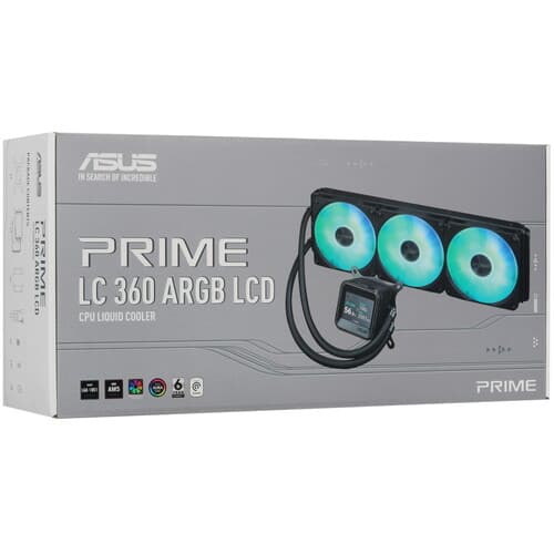 Система охлаждения ASUS PRIME LC 360 ARGB LCD черная thumb 11