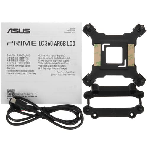 Система охлаждения ASUS PRIME LC 360 ARGB LCD черная thumb 9