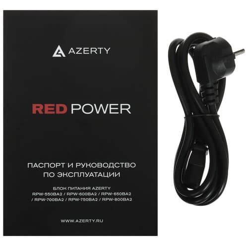Блок питания Azerty RPW-800BA2 [120-0861] красный, черный thumb 6